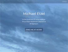 Tablet Screenshot of etzel.com